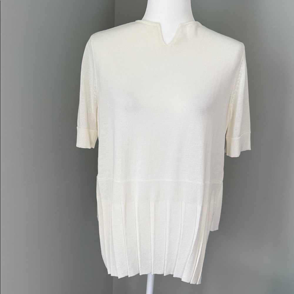NWOT - KUHO Elegant Cream Women's Top